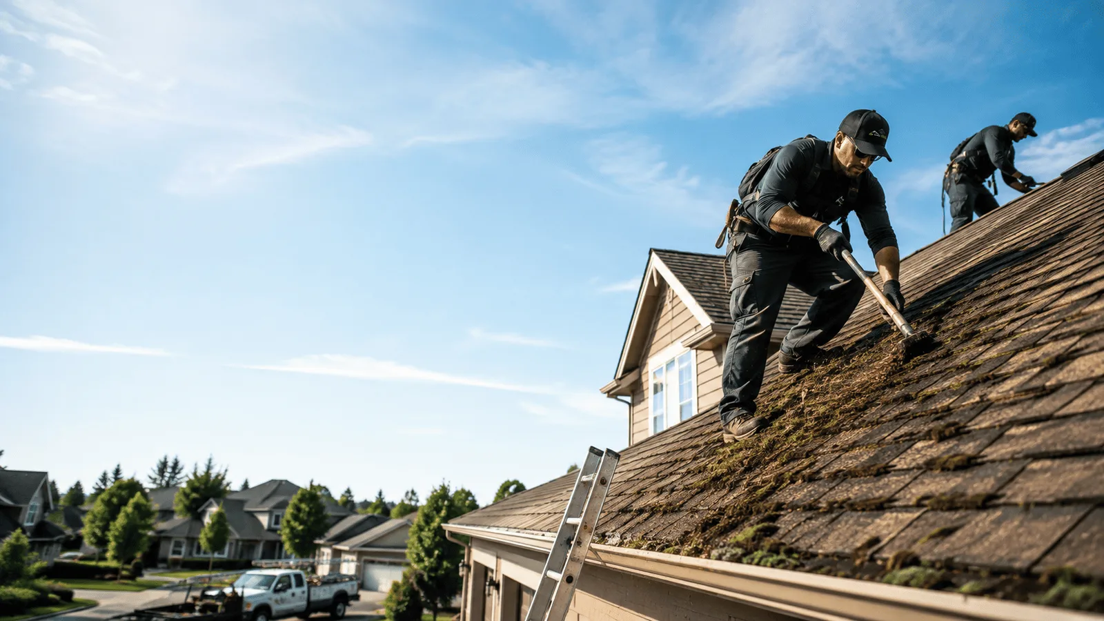 Roof Moss Removal in Easley, SC near me